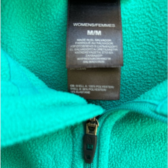 The North Face FlashDry 1/4 Zip Stretch Fleece Pullover Womens Jacket Medium - Picture 6 of 7